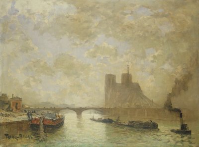 Notre Dame, Paris by Frank Myers Boggs